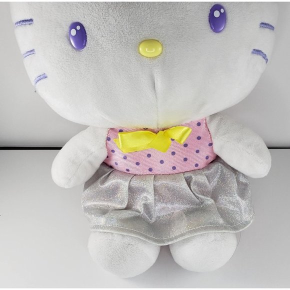 Hello Kitty Easter Bunny Ears Sanrio 2018 Plush Stuffed Animal - Picture 3 of 6